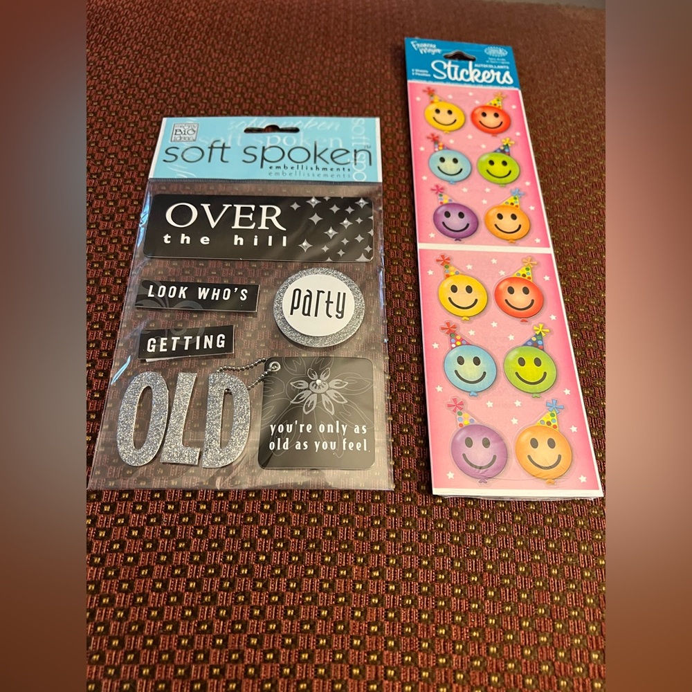 Birthday Scrapbook Stickers